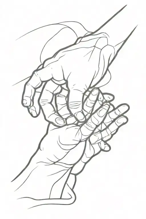 the creation of adam tattoo design idea