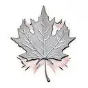 Maple Leaf tattoo design idea