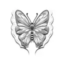 butterfly effect tattoo design idea
