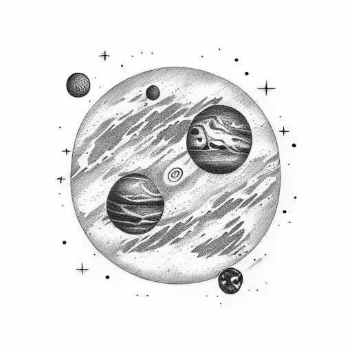 Planet Tattoo - Temu