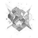 milky way tattoo design idea