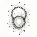 wormhole  tattoo design idea