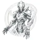 warframe tattoo design idea