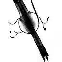 cello tattoo design idea