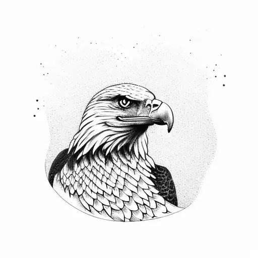 eagle killing a snake tattoo design idea