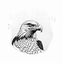 eagle killing a snake tattoo design idea