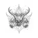 777 casino tattoo design idea