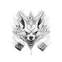 777 casino tattoo design idea