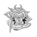 Broly tattoo design idea