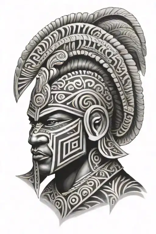 Maori WARRIOR tattoo design idea
