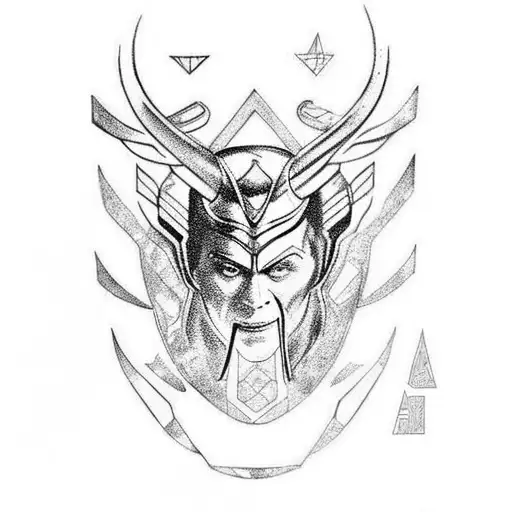 LOKI tattoo design idea