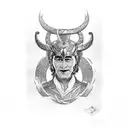 LOKI tattoo design idea