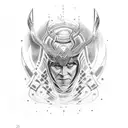 LOKI tattoo design idea