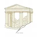 The Treasury-Petra tattoo design idea
