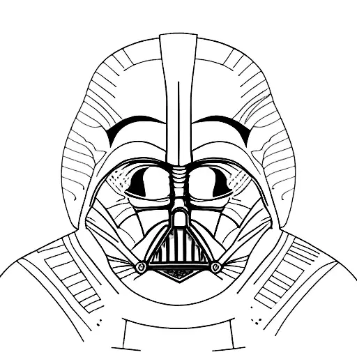 Darth Vader tattoo design idea