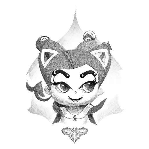 the powerpuff girls tattoo design idea