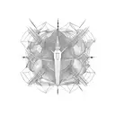 Symbolic representation of interconnectedness tattoo design idea