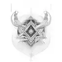 Symbolic representation of interconnectedness tattoo design idea