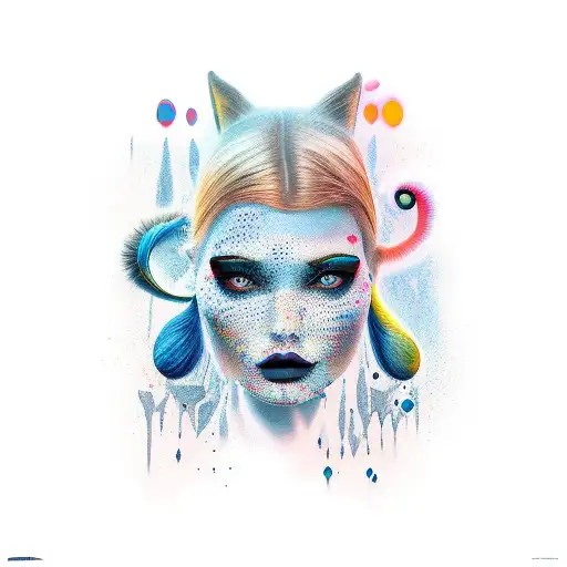 name Emilija with shadows tattoo design idea