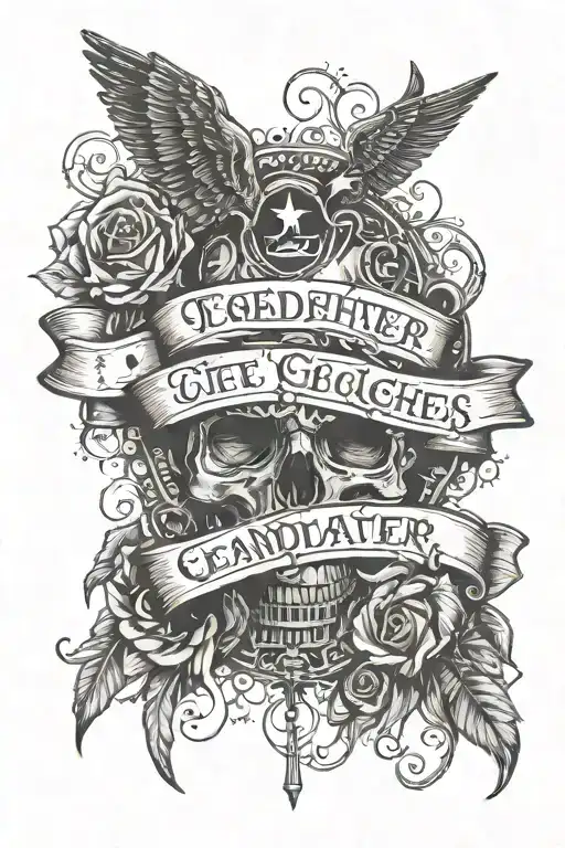 Forearm tattoo -on the top  write the Godfather with hand symbol  Below quote - I'm gonna make him an offer he can't ref tattoo design idea