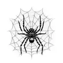 spider with undo card tattoo design idea