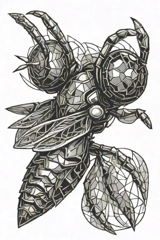 Hornet tattoo design idea