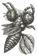Hornet tattoo design idea