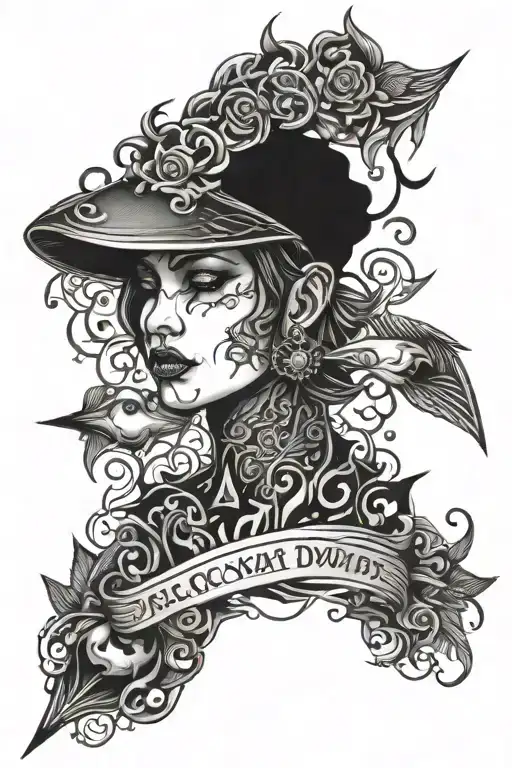 actions speak louder than words tattoo design idea