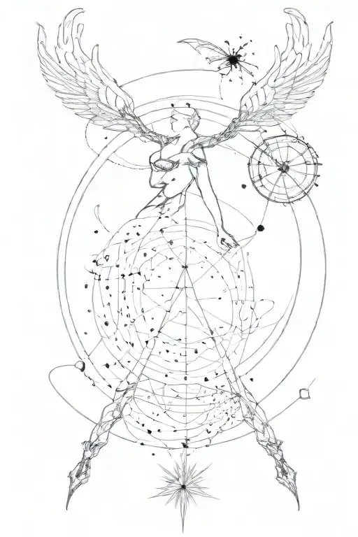 cancer constellation sign tattoo+CAPRICORN+sagittarius tattoo design idea