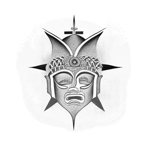 yoruba  tattoo design idea