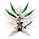 bleach grimmjow tattoo design idea