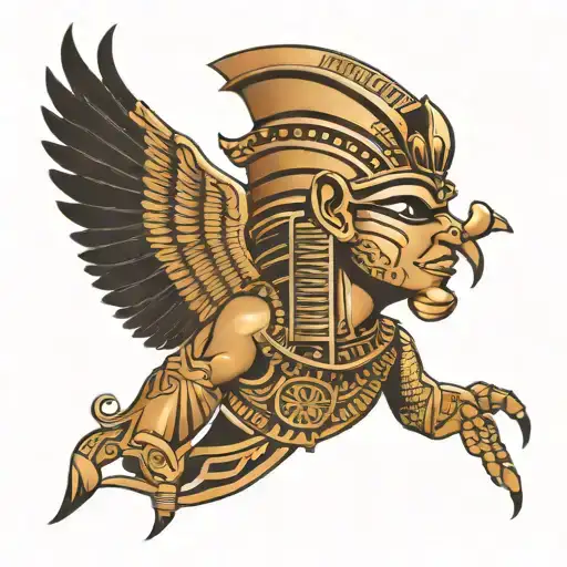 Egyptian tattoo filler for arm tattoo design idea