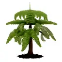 Fern Tree tattoo design idea