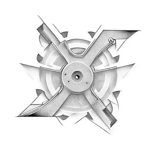 Electrician tools with Jane and Joey's names incorporated tattoo design idea