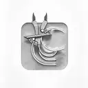 Electrician tools with Jane and Joey's names incorporated tattoo design idea