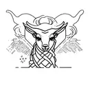 cult of the lamb tattoo design idea