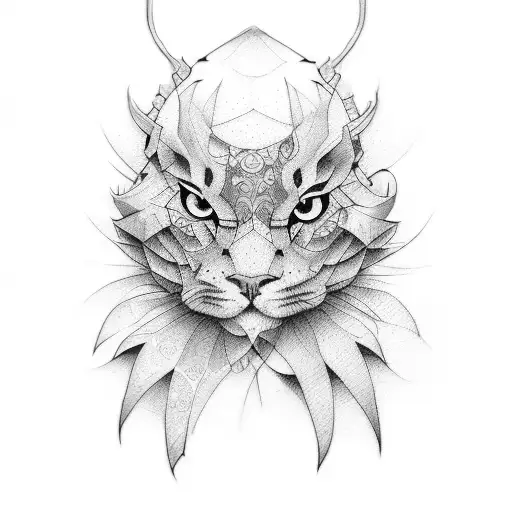 lucky tattoo design idea