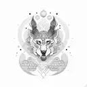 lucky tattoo design idea