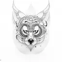 lucky tattoo design idea