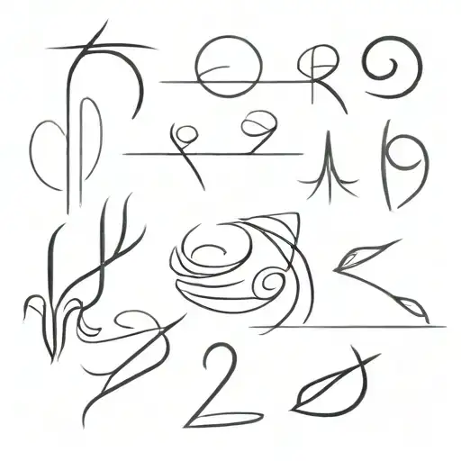 i want the years 1972, 2010, 2012, 2014, 2023, 1946, 1944 tattoo design idea