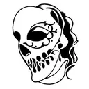 phantom of the opera  tattoo design idea