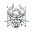 Warhammer chaos emblem tattoo design idea