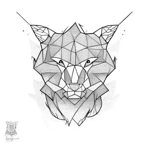 courage persistent  tattoo design idea