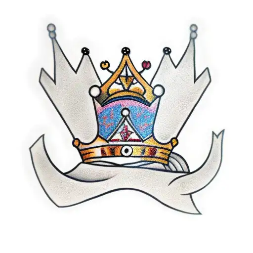 King's Crown tattoo design idea