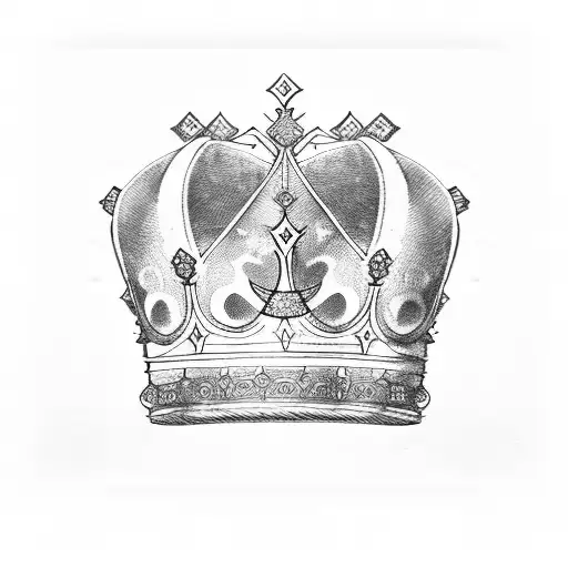 King's Crown tattoo design idea