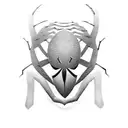 spiderman swinging with his web tattoo design idea