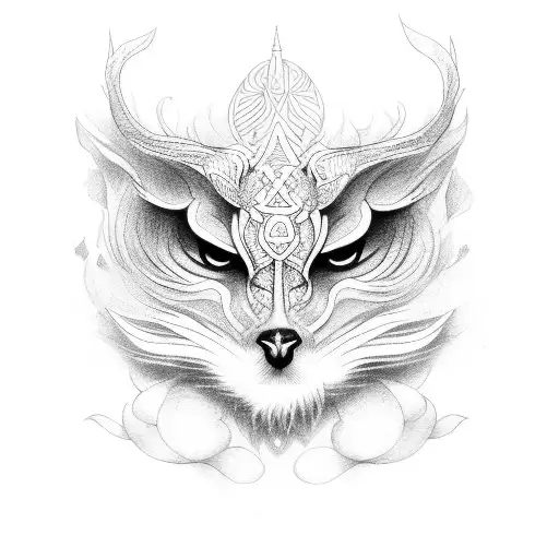 runa de amor tattoo design idea