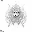 runa de amor tattoo design idea