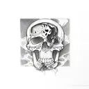 The reaper death seal tattoo design idea