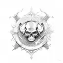The reaper death seal tattoo design idea